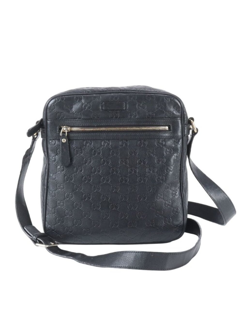 Gucci Guccissima Leather Shoulder Bag Crossbody Messenger Business Tote